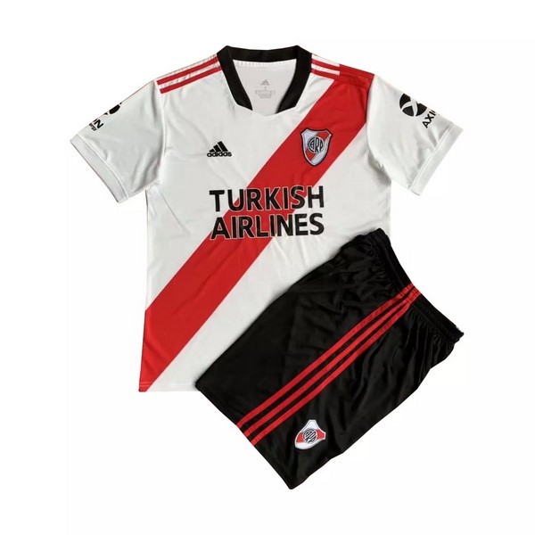 Camiseta River Plate 1st Niño 2021-2022 Blanco